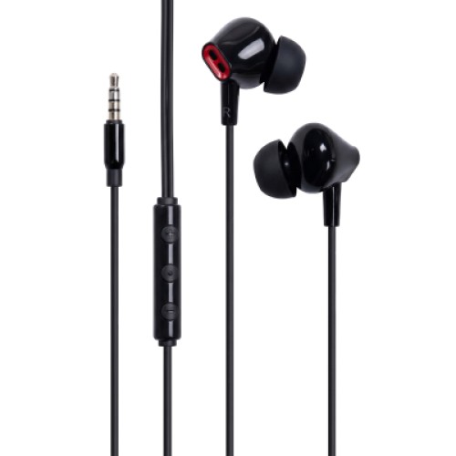 Наушники Vention Echo Lite 3.5mm In-Ear Wired Black (GBABAV)
