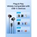 Наушники Vention Echo Lite USB-C In-Ear Wired Black (GBBBAV)