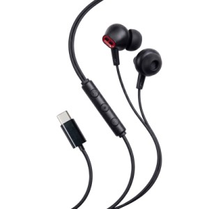 Наушники Vention Echo Lite USB-C In-Ear Wired Black (GBBBAV)
