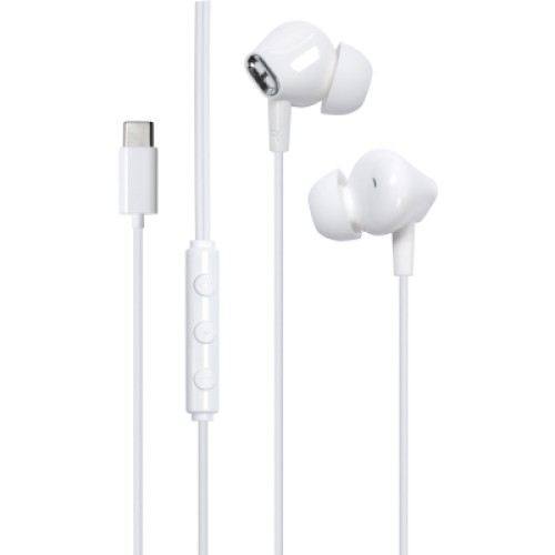 Наушники Vention Echo Lite USB-C In-Ear Wired White (GBBWAV)
