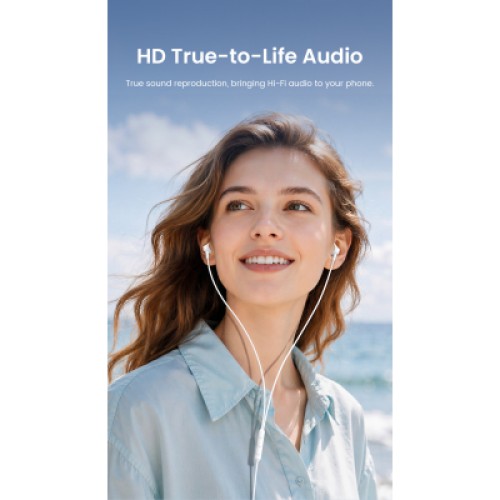 Наушники Vention Echo Lite 3.5mm In-Ear Wired White (GBAWAV)