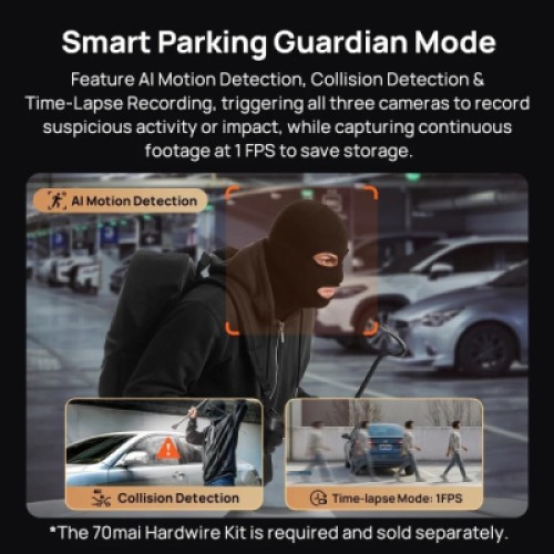 Видеорегистратор Xiaomi 70mai Dash Cam 4K T800-2 2562Gb Premium Set (1182547) Видеорегистратор Xiaomi 70mai Dash Cam 4K T800-2 2562Gb Premium Set (1182547)