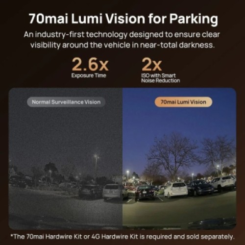 Видеорегистратор Xiaomi 70mai Dash Cam 4K T800-2 2562Gb Premium Set (1182547) Видеорегистратор Xiaomi 70mai Dash Cam 4K T800-2 2562Gb Premium Set (1182547)