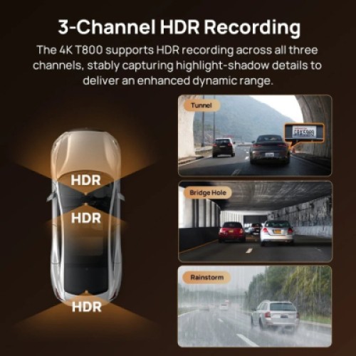 Видеорегистратор Xiaomi 70mai Dash Cam 4K T800-2 2562Gb Premium Set (1182547) Видеорегистратор Xiaomi 70mai Dash Cam 4K T800-2 2562Gb Premium Set (1182547)