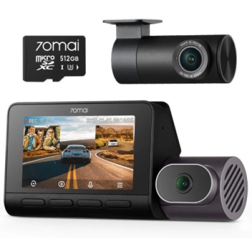 Видеорегистратор Xiaomi 70mai Dash Cam 4K T800-2 2562Gb Premium Set (1182547) Видеорегистратор Xiaomi 70mai Dash Cam 4K T800-2 2562Gb Premium Set (1182547)