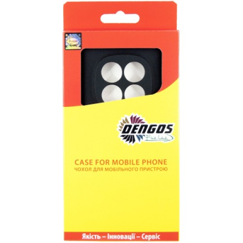 Чехол для мобильного телефона Dengos Carbon Xiaomi Redmi Note 15 Black (DG-TPU-CRBN-252)