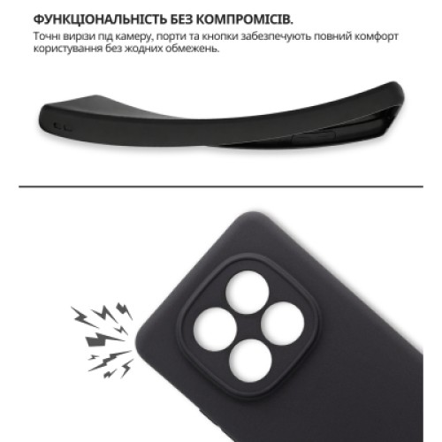 Чехол для мобильного телефона BeCover Xiaomi Redmi Note 15 Pro 4G Black (714972)