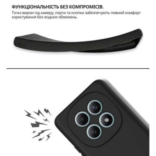 Чехол для мобильного телефона BeCover Xiaomi Redmi Note 15 5G Black (715049)