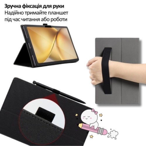 Чехол для планшета BeCover Slimbook Blackview Tab Zeno 10 5G 11.0" Black (715124)