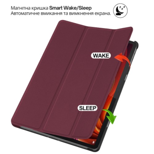 Чехол для планшета BeCover Smart Case Lenovo Idea Tab Plus 12.1" Red Wine (715085) Чехол для планшета BeCover Smart Case Lenovo Idea Tab Plus 12.1" Red Wine (715085)