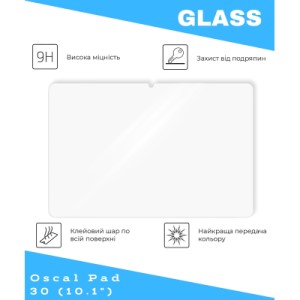 Стекло защитное BeCover Oscal Pad 30 10.1" (714901)