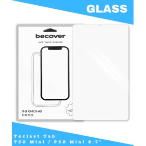Стекло защитное BeCover Teclast Tab T50 Mini / P50 Mini 8.7" (714903)