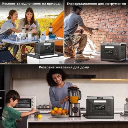 Зарядная станция SolarPlay BCQ2501 2400W 2160Wh (BCQ2501)