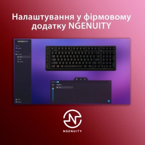 Клавиатура HyperX Eve 1800 USB UA Black (B7JE0AA) Клавиатура HyperX Eve 1800 USB UA Black (B7JE0AA)