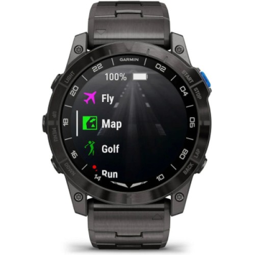 Смарт-часы Garmin D2 Mach 1 PRO, 51mm, Saph, Carbon Gray DLC w/Ti band, GPS (010-02804-81) Смарт-часы Garmin D2 Mach 1 PRO, 51mm, Saph, Carbon Gray DLC w/Ti band, GPS (010-02804-81)