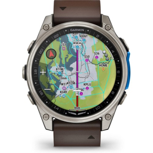 Смарт-часы Garmin D2 Mach 2, 47mm, Saph, Bare Ti/Blk w/LthrBd, GPS (010-02904-31) Смарт-часы Garmin D2 Mach 2, 47mm, Saph, Bare Ti/Blk w/LthrBd, GPS (010-02904-31)