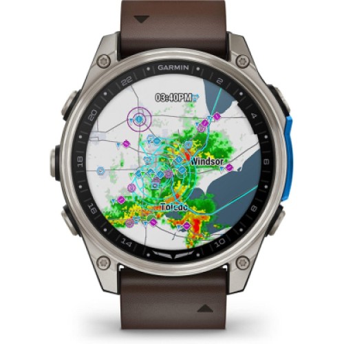 Смарт-часы Garmin D2 Mach 2, 47mm, Saph, Bare Ti/Blk w/LthrBd, GPS (010-02904-31) Смарт-часы Garmin D2 Mach 2, 47mm, Saph, Bare Ti/Blk w/LthrBd, GPS (010-02904-31)
