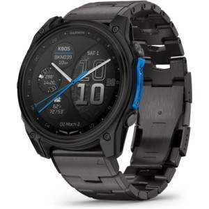 Смарт-годинник Garmin D2 Mach 2, 51mm, Saph, CrbnGry Ti/Blk w/TiBd,GPS (010-02905-31)