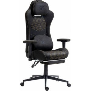 Крісло ігрове GT Racer X-2407 Black/Orange (X-2407 Fabric Black/Orange)