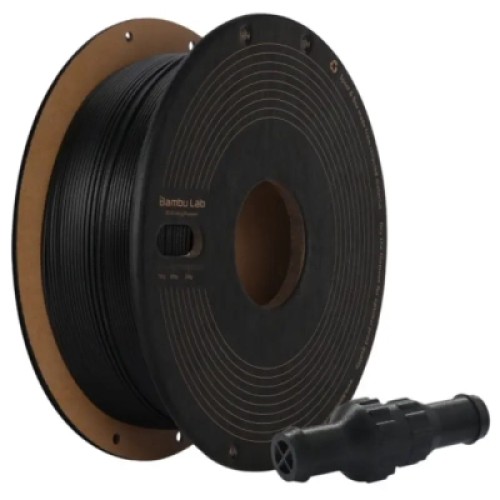 Пластик для 3D-принтера Bambu Lab PPS-CF 1.75mm, 1kg, SPL RFID Black (6975337038283)