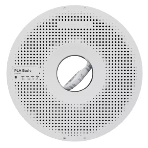 Пластик для 3D-принтера Bambu Lab PLA Basic 1кг, 1.75мм, White REFILL (6975337030164)