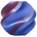 Пластик для 3D-принтера Bambu Lab PLA Silk Dual Color 1кг, 1.75мм Midnight Blaze ''Blue-Red'' SPL (921134893985)