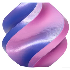Пластик для 3D-принтера Bambu Lab PLA Silk Dual Color 1кг, 1.75мм Neon City ''Blue-Magenta'' SPL (921134893984)