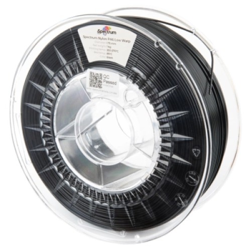 Пластик для 3D-принтера Spectrum PA6 Low Warp 1.75mm BLACK 0.5kg (80890) Пластик для 3D-принтера Spectrum PA6 Low Warp 1.75mm BLACK 0.5kg (80890)