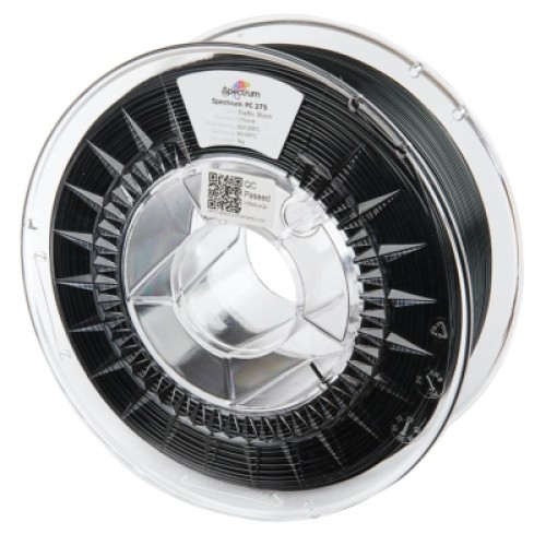 Пластик для 3D-принтера Spectrum PC 275 1.75mm TRAFFIC BLACK 1kg (80946) Пластик для 3D-принтера Spectrum PC 275 1.75mm TRAFFIC BLACK 1kg (80946)