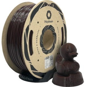 Пластик для 3D-принтера Polydream PETG 1,75mm 1,2кг Brown chocolate (PETG8017/12)