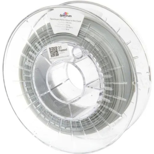 Пластик для 3D-принтера Spectrum PET-G Glow in the Dark 1.75mm 0.5kg BLUE (80535) Пластик для 3D-принтера Spectrum PET-G Glow in the Dark 1.75mm 0.5kg BLUE (80535)