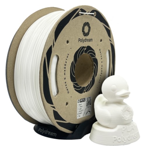 Пластик для 3D-принтера Polydream PLA 1,75mm 1,2кг White (PLA9003/12)