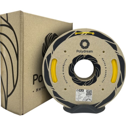 Пластик для 3D-принтера Polydream PLA 1,75mm 1,2кг Yellow-gold (PLA1004/12)
