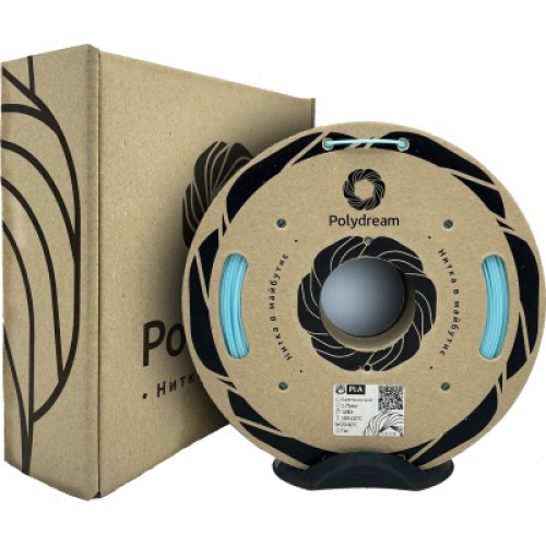 Пластик для 3D-принтера Polydream PLA 1,75mm 1,2кг Blue pastel (PLA5024/12)