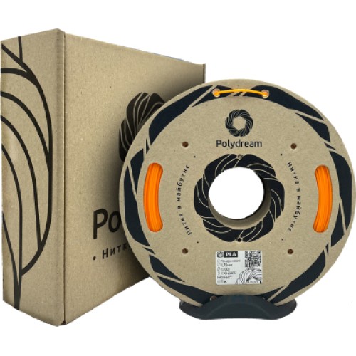Пластик для 3D-принтера Polydream PLA 1,75mm 1,2кг Orange (PLA2003/12)