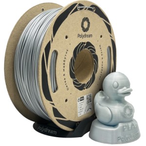 Пластик для 3D-принтера Polydream PLA 1,75mm 1,2кг Gray metallic (PLA7001/12)