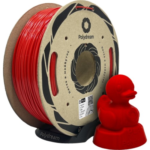Пластик для 3D-принтера Polydream PLA 1,75mm 1,2кг Red (PLA3028/12)