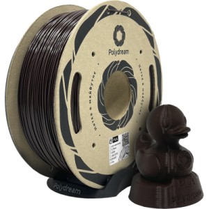 Пластик для 3D-принтера Polydream PLA 1,75mm 1,2кг Brown chocolate (2100000014170)