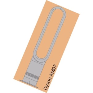 Вентилятор Dyson АМ07 Tower Fan EU Wh/Sv (300912-01)