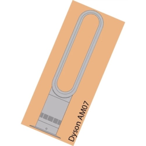 Вентилятор Dyson АМ07 Tower Fan EU Wh/Sv (300912-01) Вентилятор Dyson АМ07 Tower Fan EU Wh/Sv (300912-01)