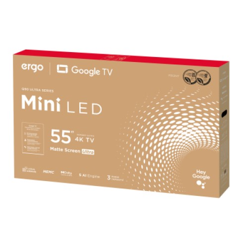 Телевизор Ergo 55MQ90 Ultra Телевизор Ergo 55MQ90 Ultra