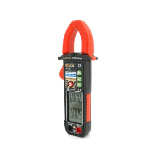 Токовые клещи ANENG PN102 V (AC/DC), A (AC), Ω, C, Hz (NCV). Data Hold, прозвонка, тест диодов, подсветка. (PN102)