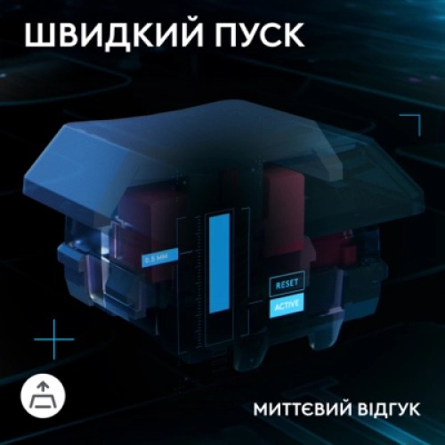 Клавиатура Logitech G515 Rapid TKL Wired USB UA Black (920-013861)