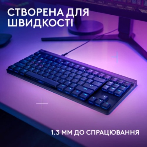 Клавиатура Logitech G515 TKL Cored GL Tactile RGB USB UA Black (920-014133)