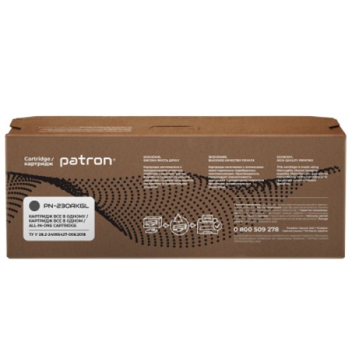 Картридж Patron HP 230A (W2300A), Green Label, Black (PN-230AKGL)