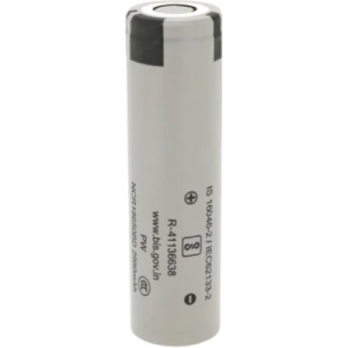 Аккумулятор 18650 2980mAh, 10A, 4.2/3.6/2.5V, gray Panasonic (NCR18650BD-2980)