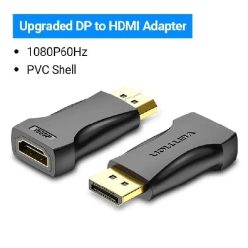 Переходник DisplayPor M to HDMI F v.2.0 4K 60Hz PVC Vention (HBPB0)