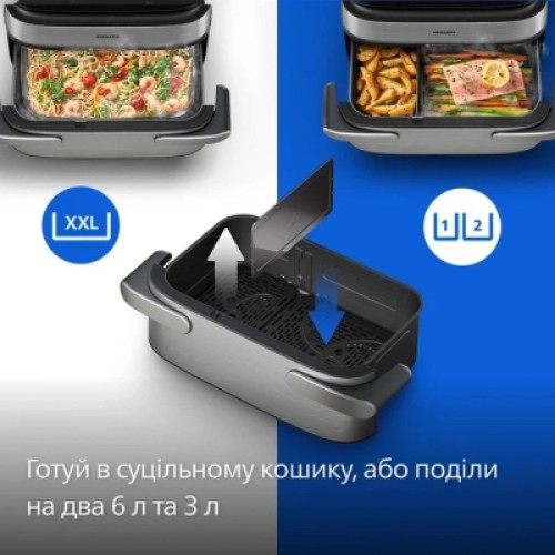 Мультипечь Philips Ovi Dual SteamFry (NA565/02)