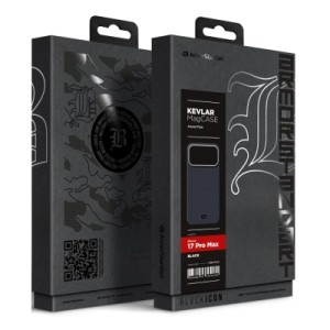 Чехол для мобильного телефона Armorstandart BlackIcon Aramid Plain MagCase Apple iPhone 17 Pro Max Black (ARM90161)