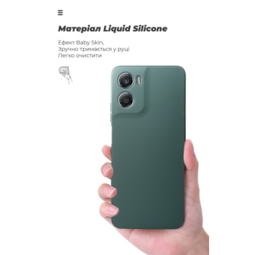 Чехол для мобильного телефона Armorstandart ICON Motorola G06 Power 4G Dark Green (ARM90891) Чехол для мобильного телефона Armorstandart ICON Motorola G06 Power 4G Dark Green (ARM90891)